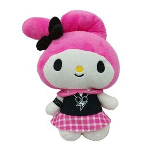 Hello Kitty & Friends 8" Pink & Black Dress Plush Jazzwares